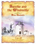 Sancho and the Windmills Concert Band sheet music cover